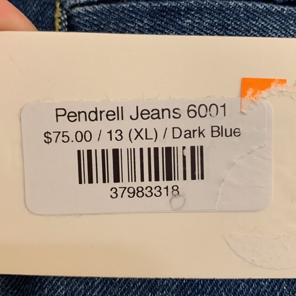 Brand new wide leg cropped jeans. - Picture 4 of 4